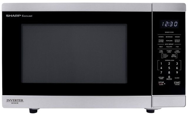 Sharp® 1.4 Cu. Ft. Stainless Steel Countertop Microwave-0