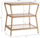 Olliix by Madison Park Antique Gold Grammercy Accent Table-3