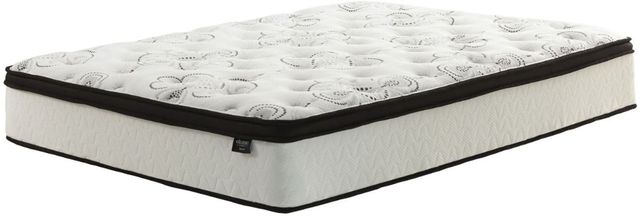 Sierra Sleep® by Ashley® Chime 2-Piece 12" Hybrid and Better than a Boxspring Foundation Full Mattress Set-1