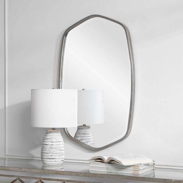 Uttermost® Duronia Silver Leaf Mirror-1