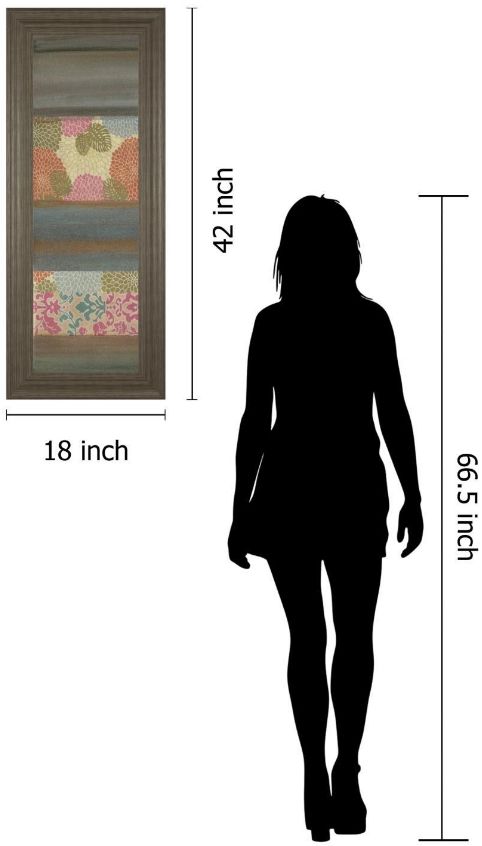 Classy Living Willie Green-Aldridge Pretty in Pink III 18"W Wall Art-2
