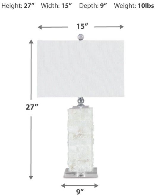 Signature Design by Ashley® Malise White Table Lamp-2