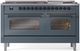 Ilve® Nostalgie II Series 60" Blue Grey Pro Style Dual Fuel Range-0