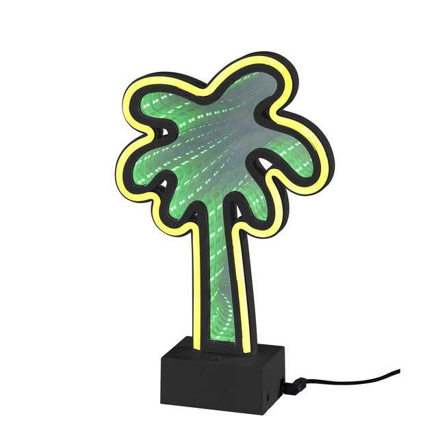 Adesso® Infinity Neon Palm Tree Table/Wall Lamp-0