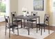 Nationwide Furniture Distributors Gray 5-Piece Dining Room Set-0