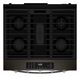 Whirlpool® 30" Black Stainless Steel Slide-In Gas Range with Air Cooking Technology-4