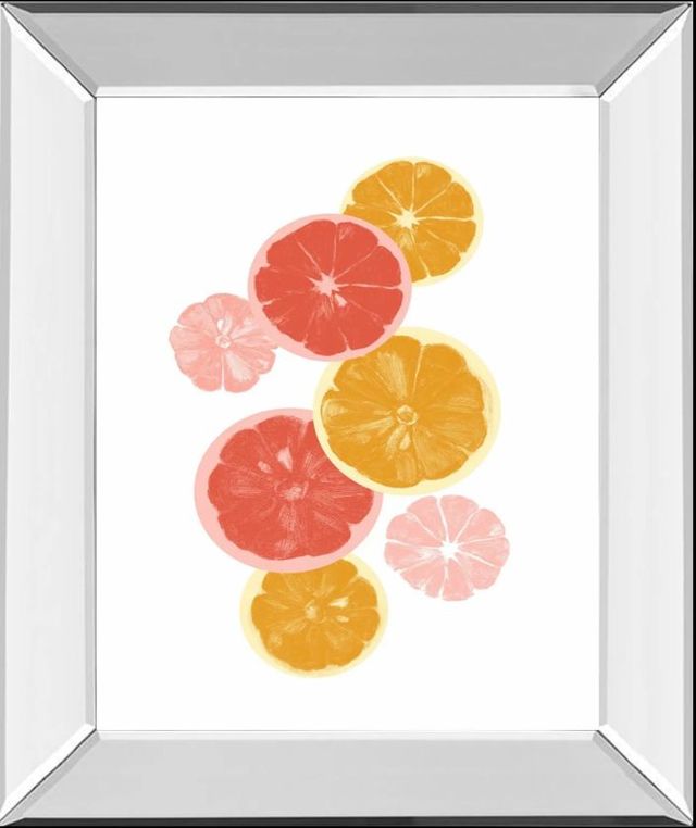 Classy Art Festive Fruit II by Emma Caroline Mirror Framed Wall Art-0