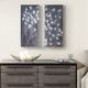 Olliix by Madison Park Grey Branches 2 Piece Reclaimed Grey Print on Wood with Handpaint Set-3