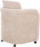 Moe's Home Collection Mesto Taupe Rolling Dining Chair-3