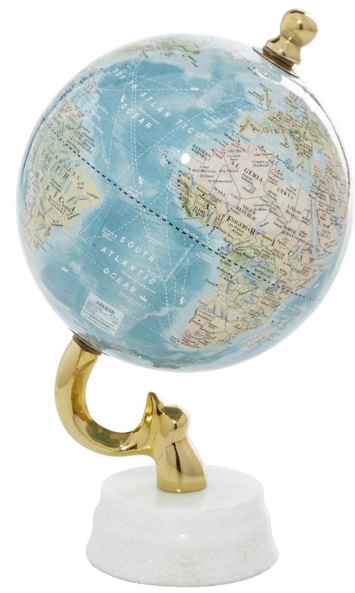 Deco Marche Blue 11" Globe-0