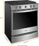 Whirlpool® 30" Fingerprint-Resistant Stainless Steel Smart Slide-In Gas Range-1