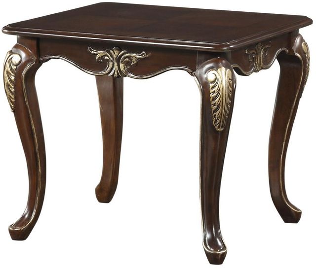 Mazin Furniture Croydon Dark Cherry End Table-0