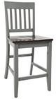 Jofran Inc. Decatur Lane Autumn Brown/Gray Counter Stool-0