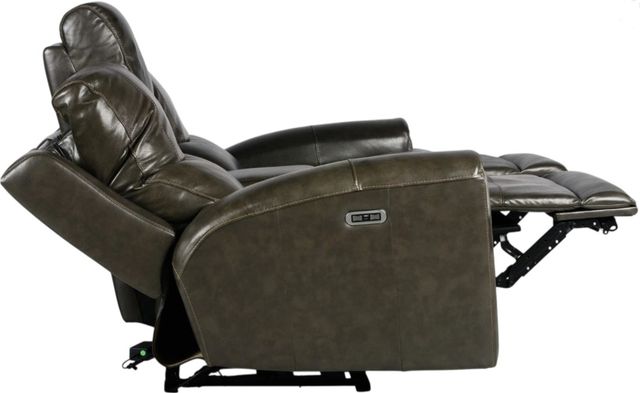 Steve Silver Co. Laurel Gray Power Reclining Console Loveseat-3