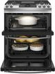 GE® 30" Stainless Steel Slide-In Natural Gas Double Oven Range-3
