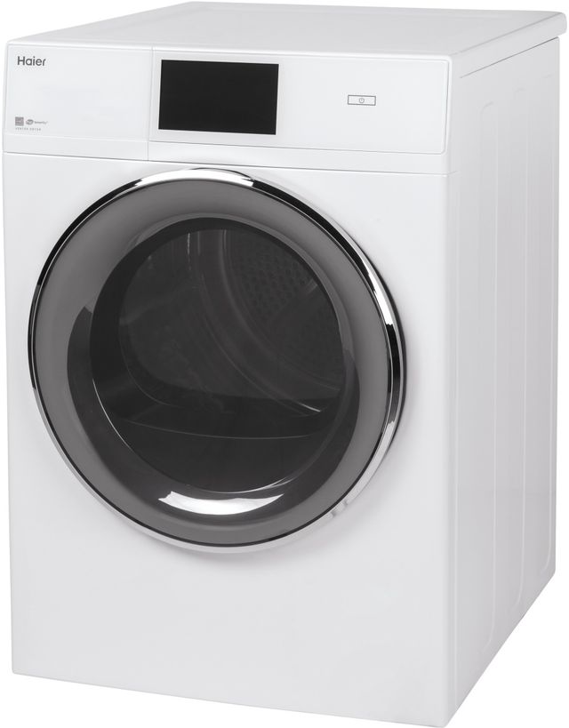 Haier 4.3 Cu. Ft. White Front Load Electric Dryer-2