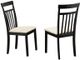 Titus Furniture Black 5 Piece Dining Set-1