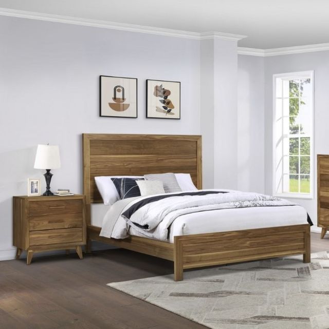Winners Only® Venice Brown Queen Frame Bed-2