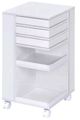 ACME Furniture Nariah White Storage Cart-0