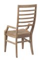 Kincaid Furniture Modern Forge Sandy Brown Canton Ladder Back Arm Chair-1