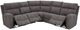 Signature Design by Ashley® Next-Gen DuraPella 5-Piece Slate Power Reclining Curved Sectional-1
