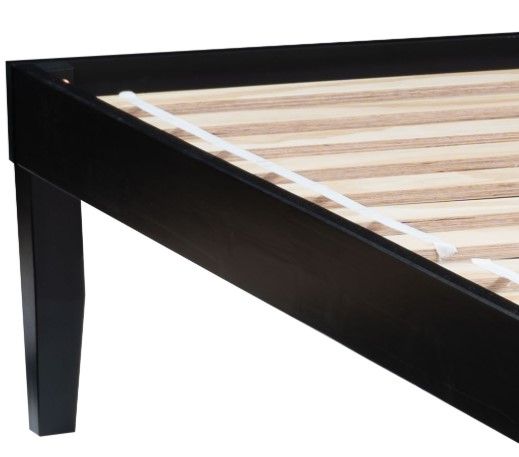 Powell® Portix Black Youth Twin Simple Bed-1