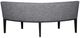 Vanguard® Furniture Customizable Spencer Curved Bench-3