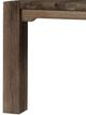 Artisan & Post by Vaughan-Bassett Dovetail Aged Gray 100'' Gathering Dining Table-2