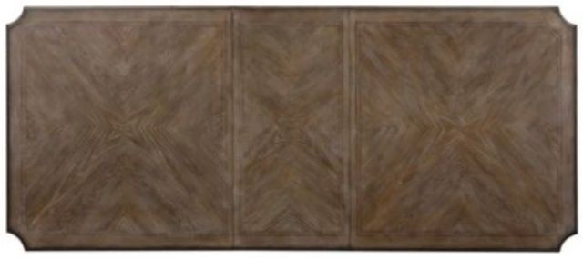 Liberty Furniture Abbey Park Weathered Brown Dining Table with Antique White Base-2