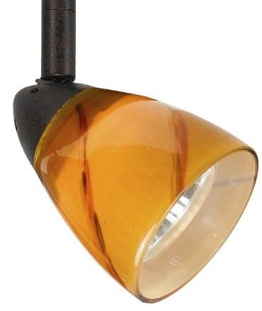 Cal® Lighting & Accessories Rust/Yellow Track Light-0