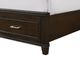 Bernards Nova II Cherry Queen Panel Storage Bed-3