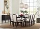 aspenhome® Sutton French Roast Extendable Dining Table-1