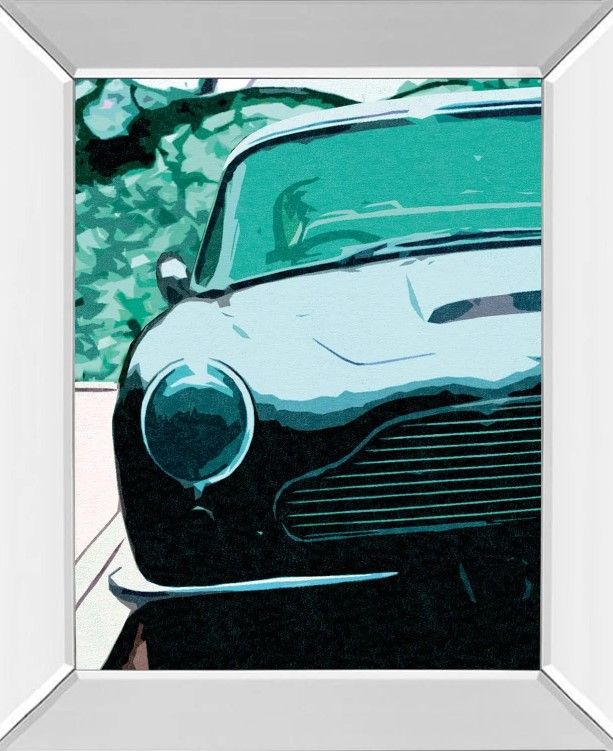 Classy Art Aston Classic by Malcolm Sanders Mirror Framed Wall Art-1