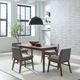 Liberty Furniture Space Savers 5-Piece Gray/Satin Walnut Dining Set-2