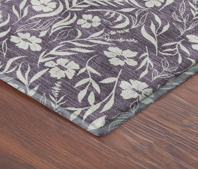Dalyn™ Rug Company Soft Essentials SE4 Purple 5'x8' Area Rug-4