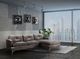 Mazin Furniture Hamilton Charcoal Gray 2-Piece Right-Arm Facing Sofa Sectional and Chaise-3