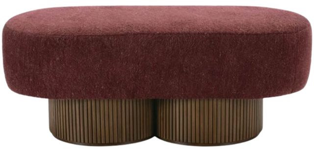 Rowe® Customizable Kindred Oval Ottoman with Sesame Legs-2