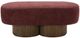 Rowe® Customizable Kindred Oval Ottoman with Sesame Legs-2