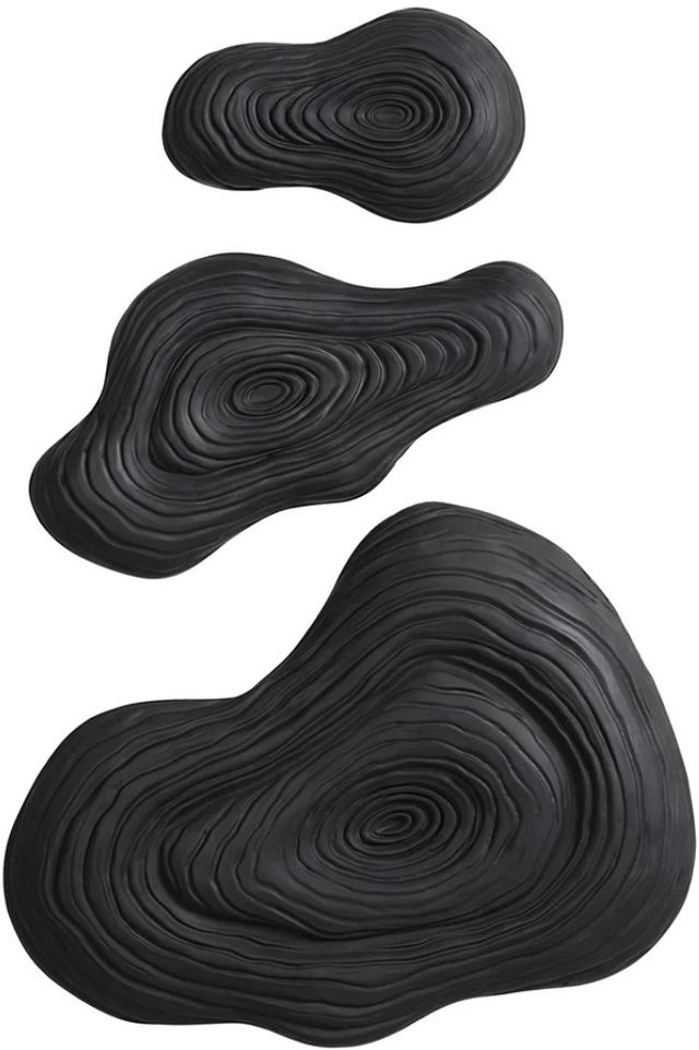 Renwil® Sevilla 3-Piece Black Wall Art Set-0