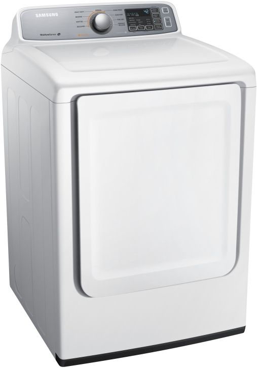 Samsung 7.4 Cu. Ft. White Electric Dryer-1