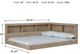 Signature Design by Ashley® Oliah Natural Full Bookcase Storage Bed-4