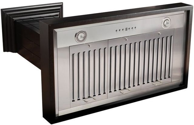 ZLINE 36" Wooden Wall Mount Range Hood-2
