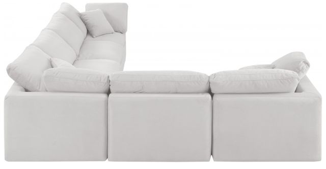 Meridian Furniture Indulge 6-Piece Cream Modular Sectional-2