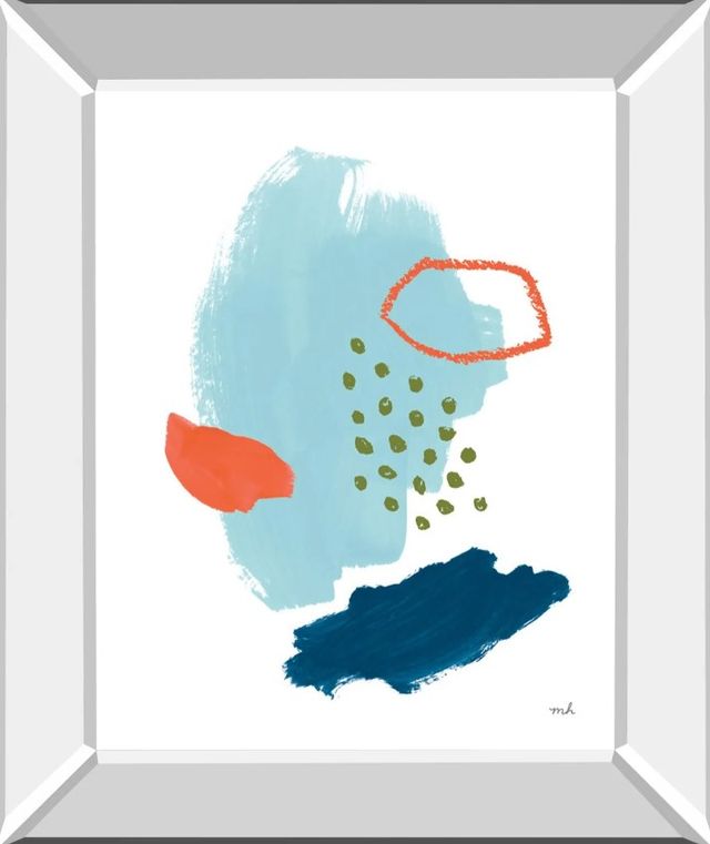 Classy Art Eternal Optimist II by Moira Hershey Mirror Framed Wall Art-0