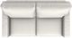 La-Z-Boy® Shiloh Ivory Leather Full Sleep Sofa-5