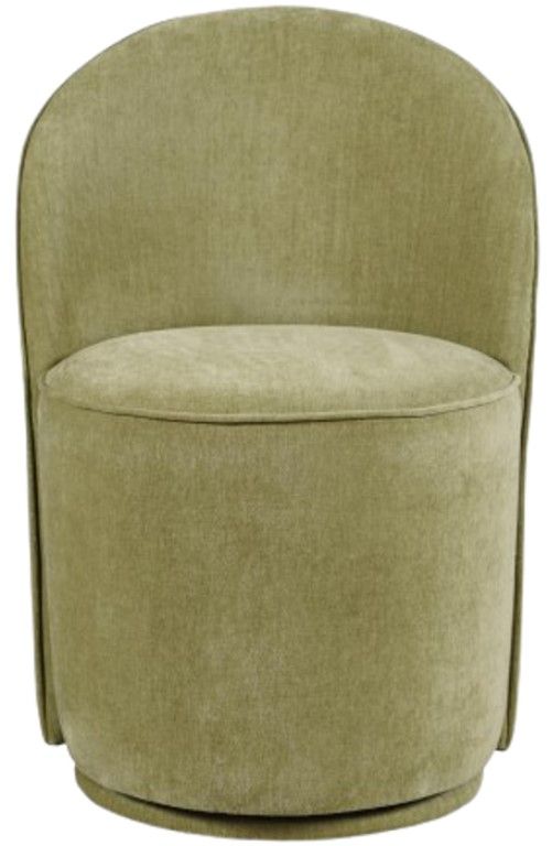 Jofran Inc. Urban Archive Landon Green Swivel Dining Chair-2