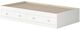 Sauder® Cottage Road® White Twin Mate's Bed-1