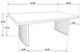 Coaster® Adina 3-Piece Light Brown Table Set-5