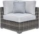 Signature Design by Ashley® Harbor Court 2-Piece Gray Corners-1