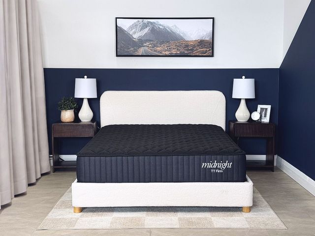Dreamstar Bedding Hybrid Collection Midnight 11" Hybrid Firm Tight Top Single XL Mattress-1